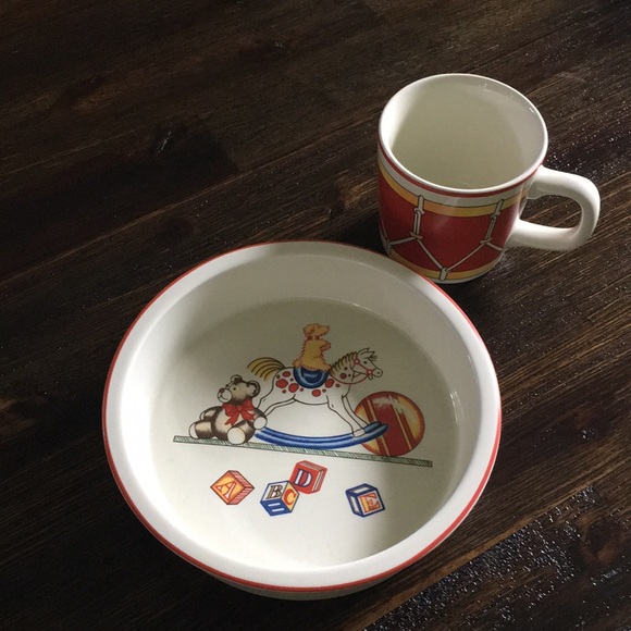 Tiffany & Co. Drummer Plate Cup Set